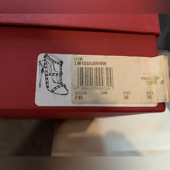 Valentino Rockstud Heels size 6 - Picture 2 of 7